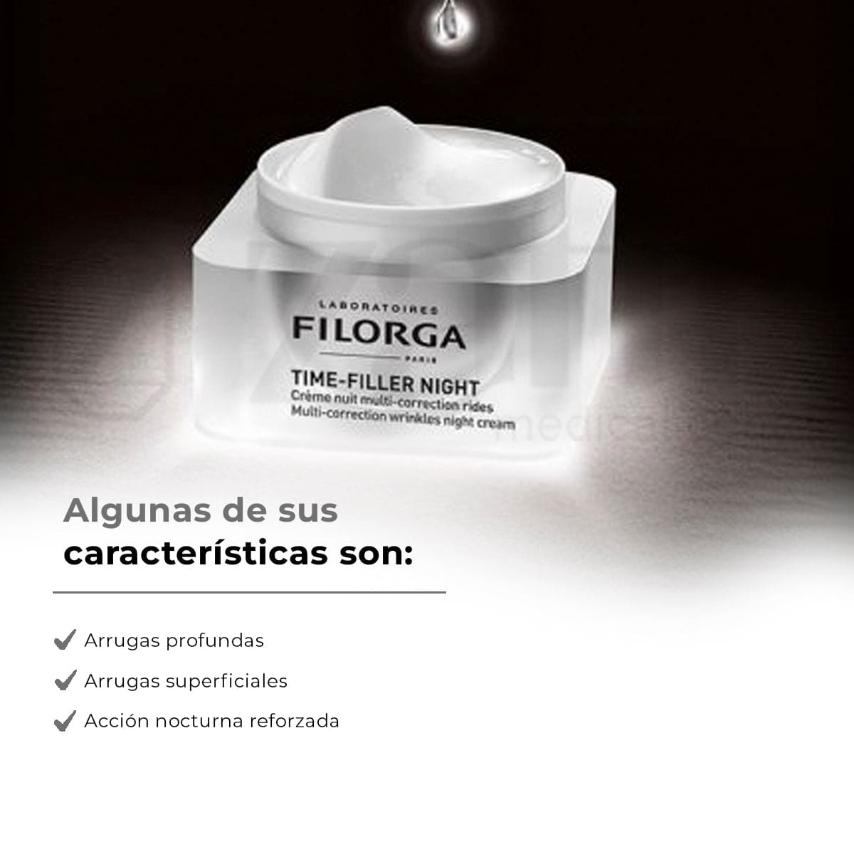 Filorga Time Filler Night: Crema De Noche Multicorrección De Arrugas