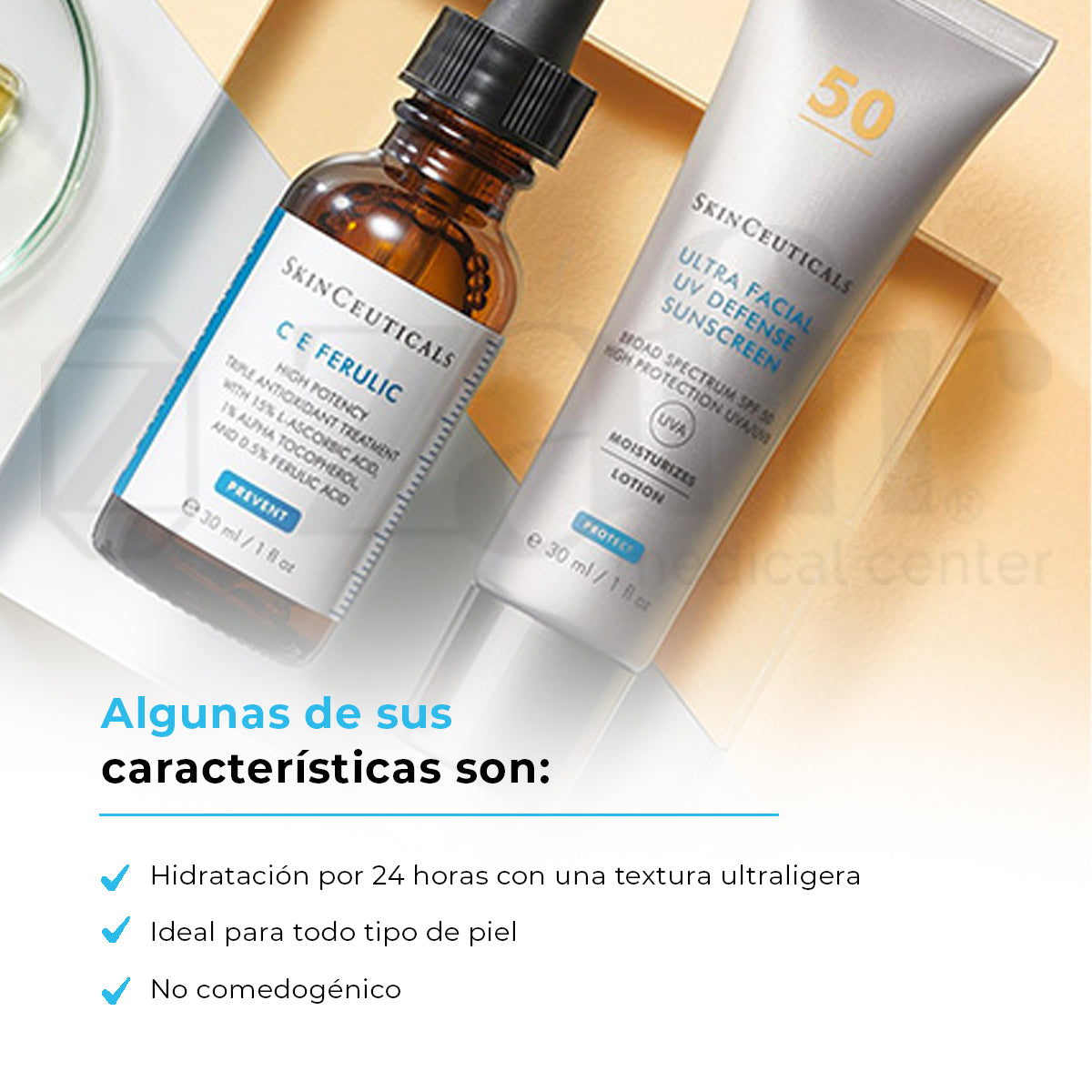 SkinCeuticals Ultra Facial UV Defense SP 50 Protector Solar Con Protección UVA-UVB Con FPS 50.