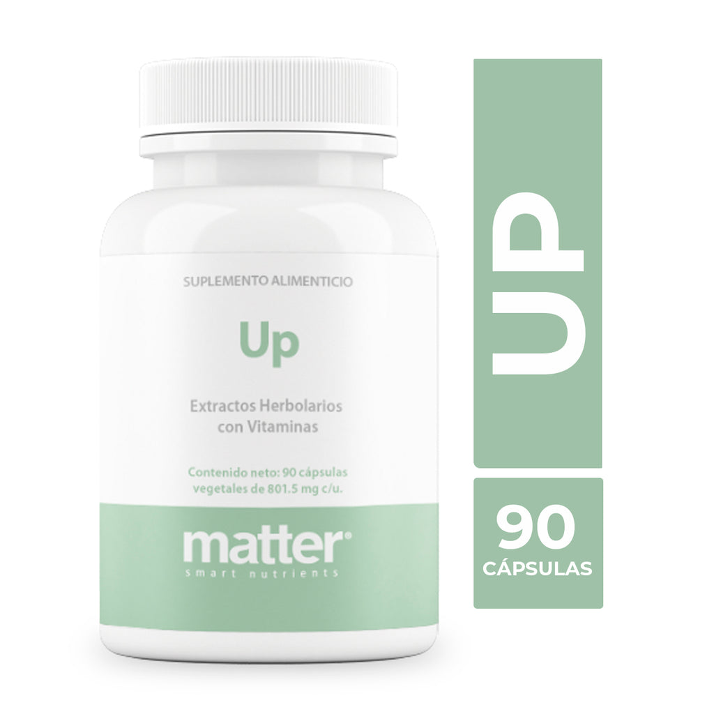 Matter UP Extractos Herbolarios con Vitaminas (90 cápsulas)