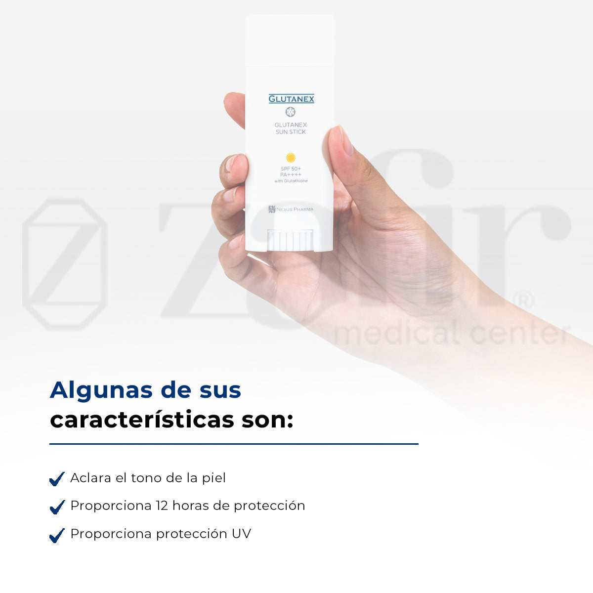 Glutanex Bloqueador Sun Stick SPF50