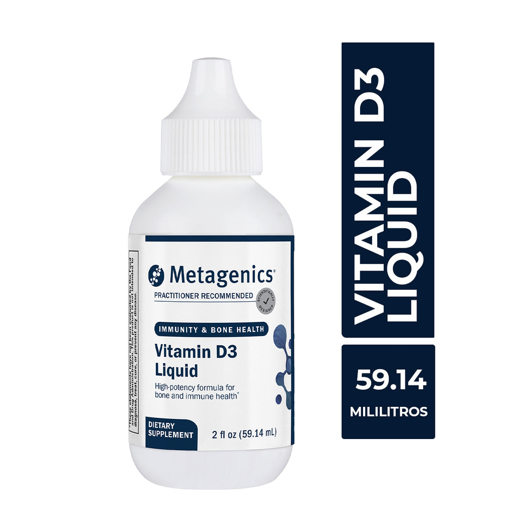 Metagenics D3 Liquid Sabor Uva 30 Mililitros