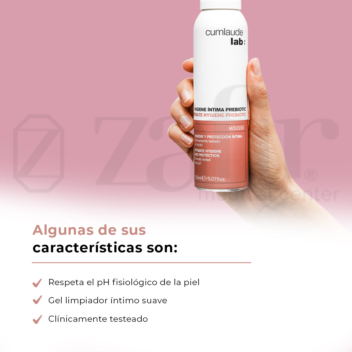 Higiene Íntima Cumlaude Lab CLX Mousse