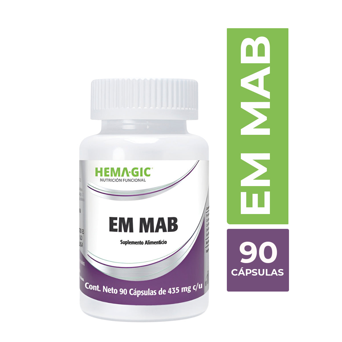 Hemagic - EM MAB 90 cápsulas