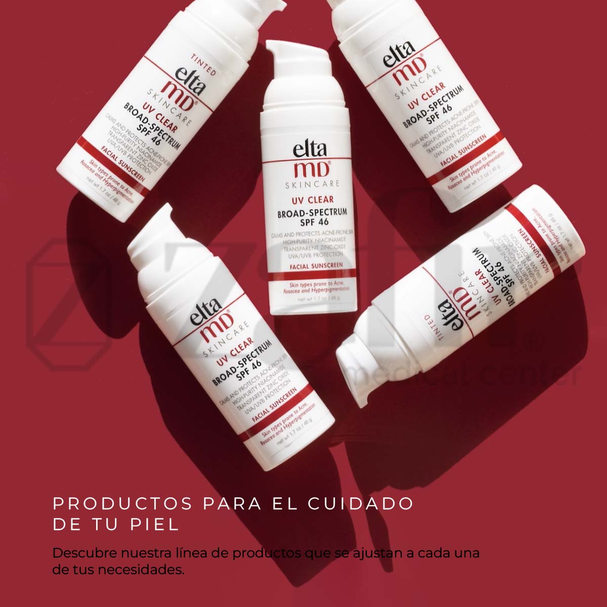 Elta MD UV AOX EYE Contorno de Ojos SPF 30 con Tinta