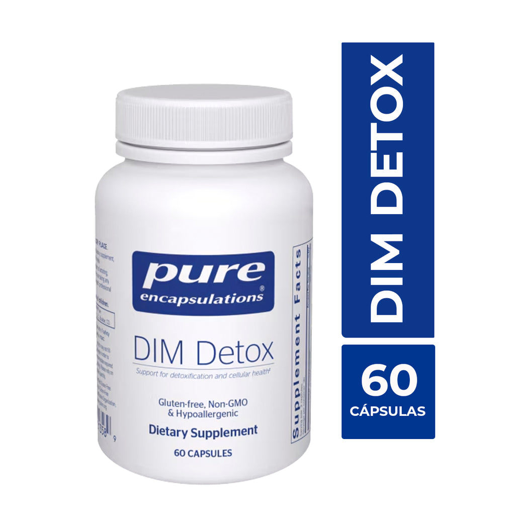 Pure Encapsulations DIM Detox 60 cápsulas.