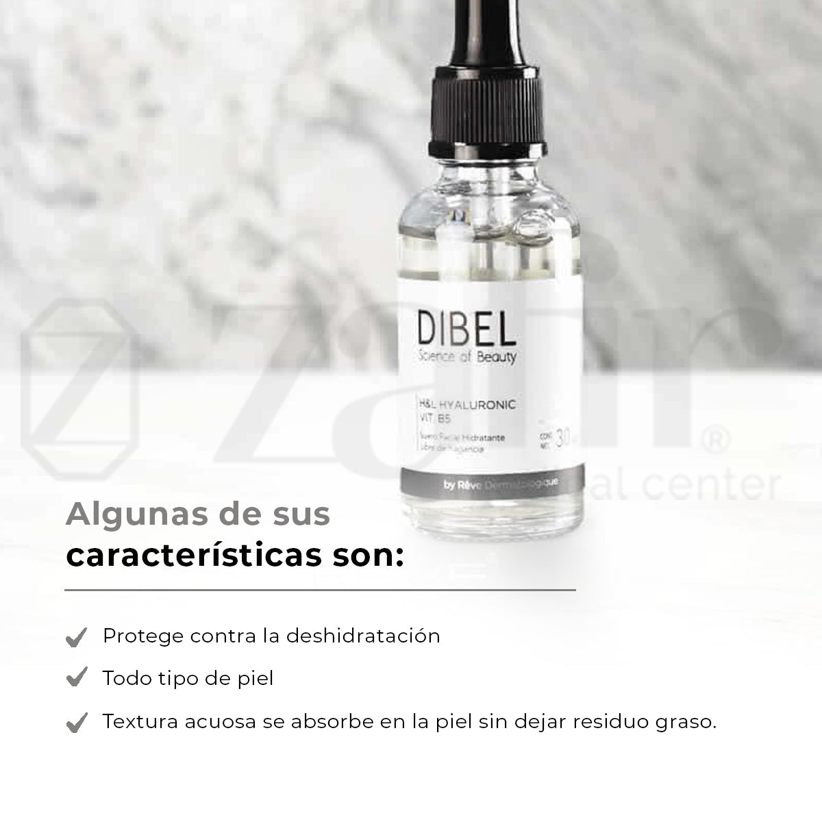 Dibel H&L Hyaluronic Vit. B5 Suero Facial Hidratante