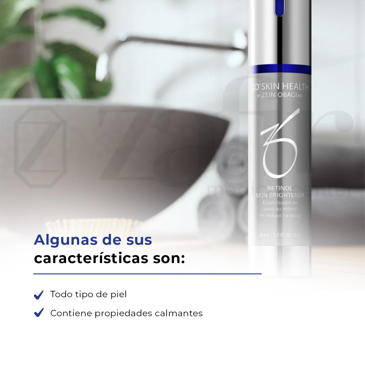 Zo Skin Health Retinol Skin Brightener 1%.