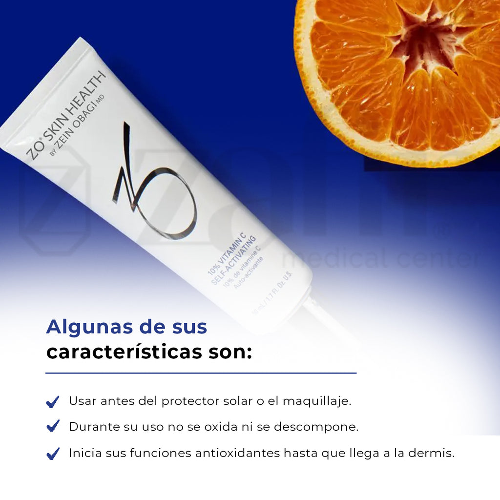 Zo Skin Health 10% Vitamin C Self- Activating Vitamina Potente (50 ML)