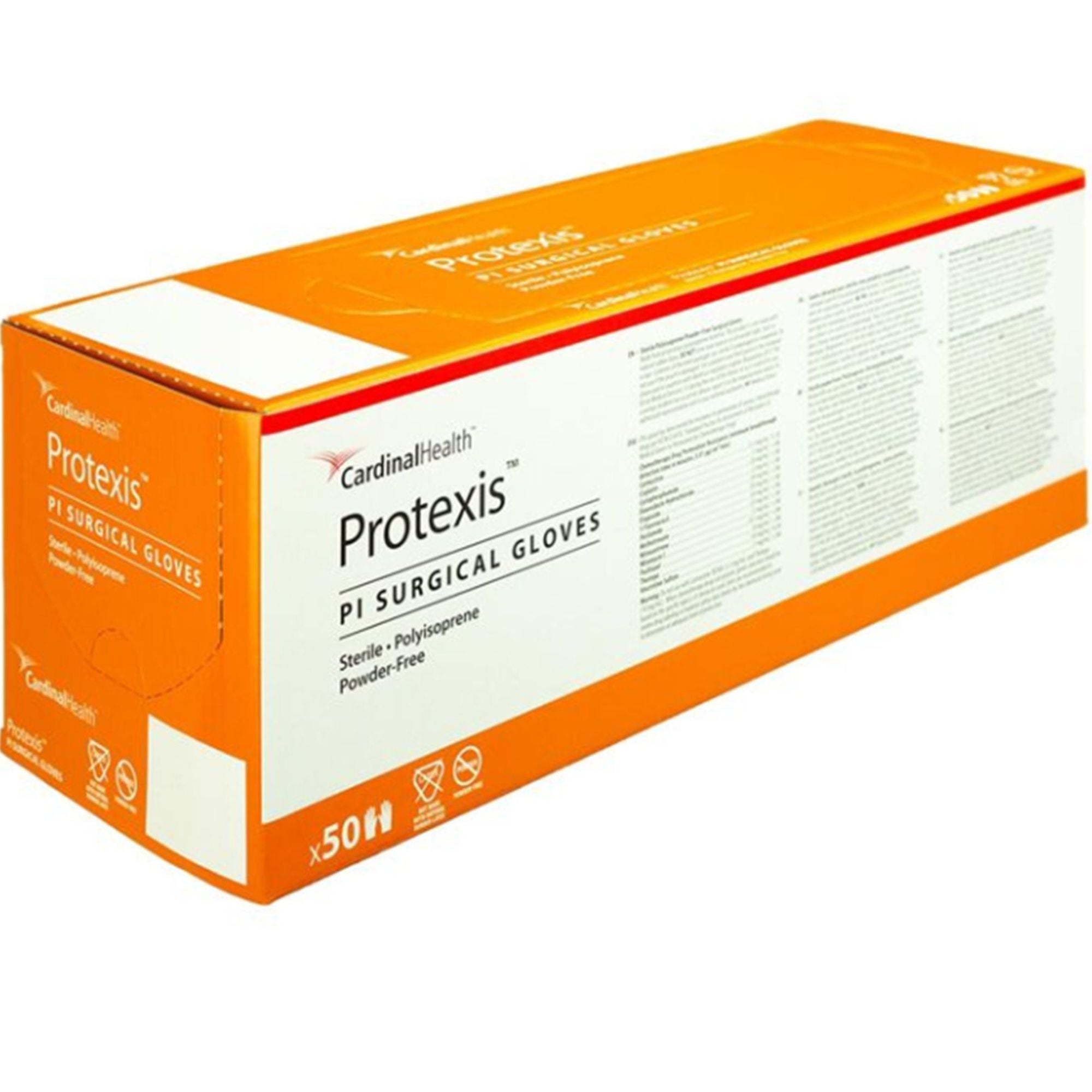 GUANTES SIN LATEX POLIISOPRENO #6.5 PROTEXIS PI SURGICAL (CARDINAL HEALTH) / CONTIENE 5 PARES