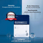 Glutanex MASK 15 pzs Mascarilla Aclarante y Antioxidante