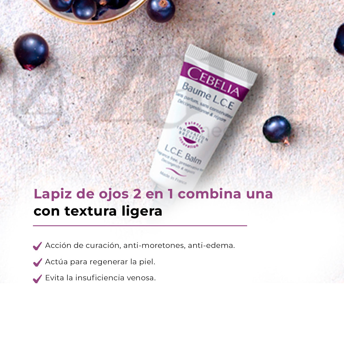 CEBELIA Baume L.C.E - Bálsamo Anti-Moretones, Anti-edema (15 ml)