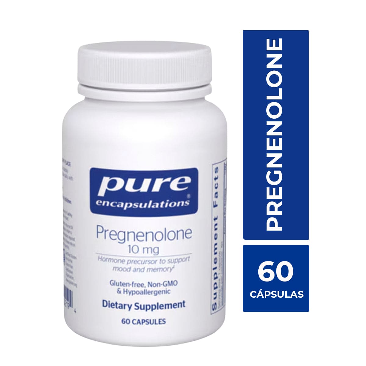 Pure Encapsulations Pregnenolone 10 MG 60 Caps