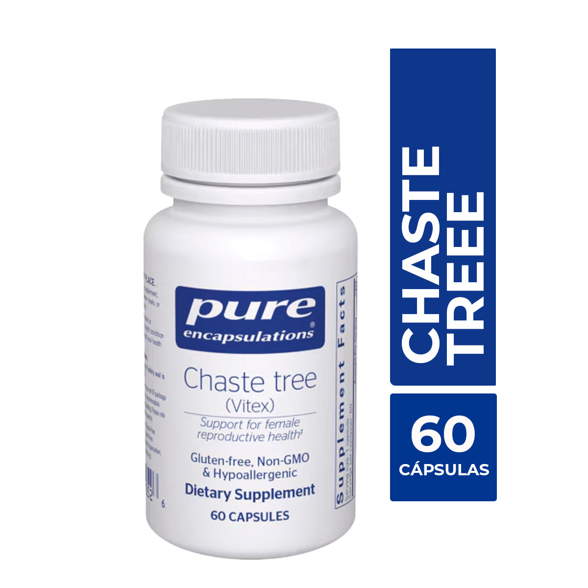 Pure Encapsulations Chaste Tree (vitex) 60 cápsulas.