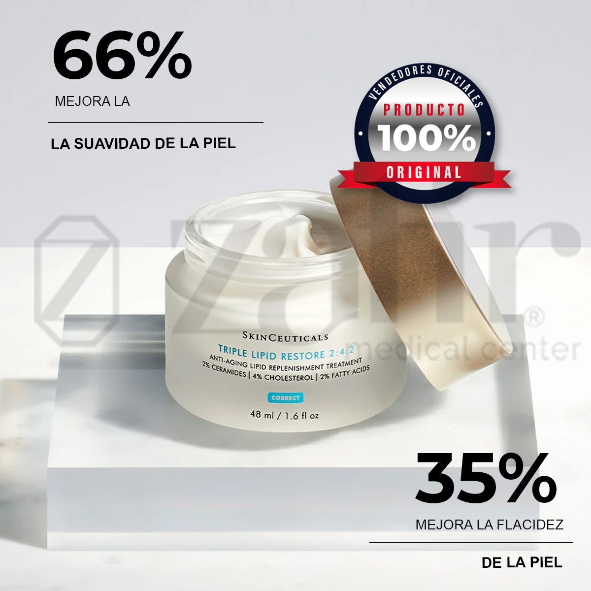 Triple Lipid Restore 2: 4: 2 Reparación Hidratante