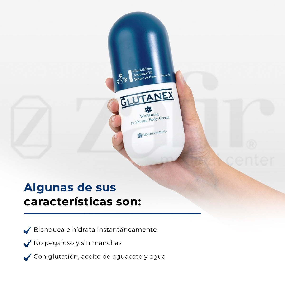 Whitening In-Shower Body Cream Glutanex