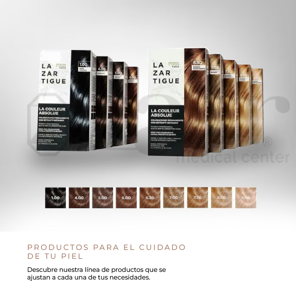 Tinte Cabello Lazartigue 5.35 Sin Amoniaco Chocolate