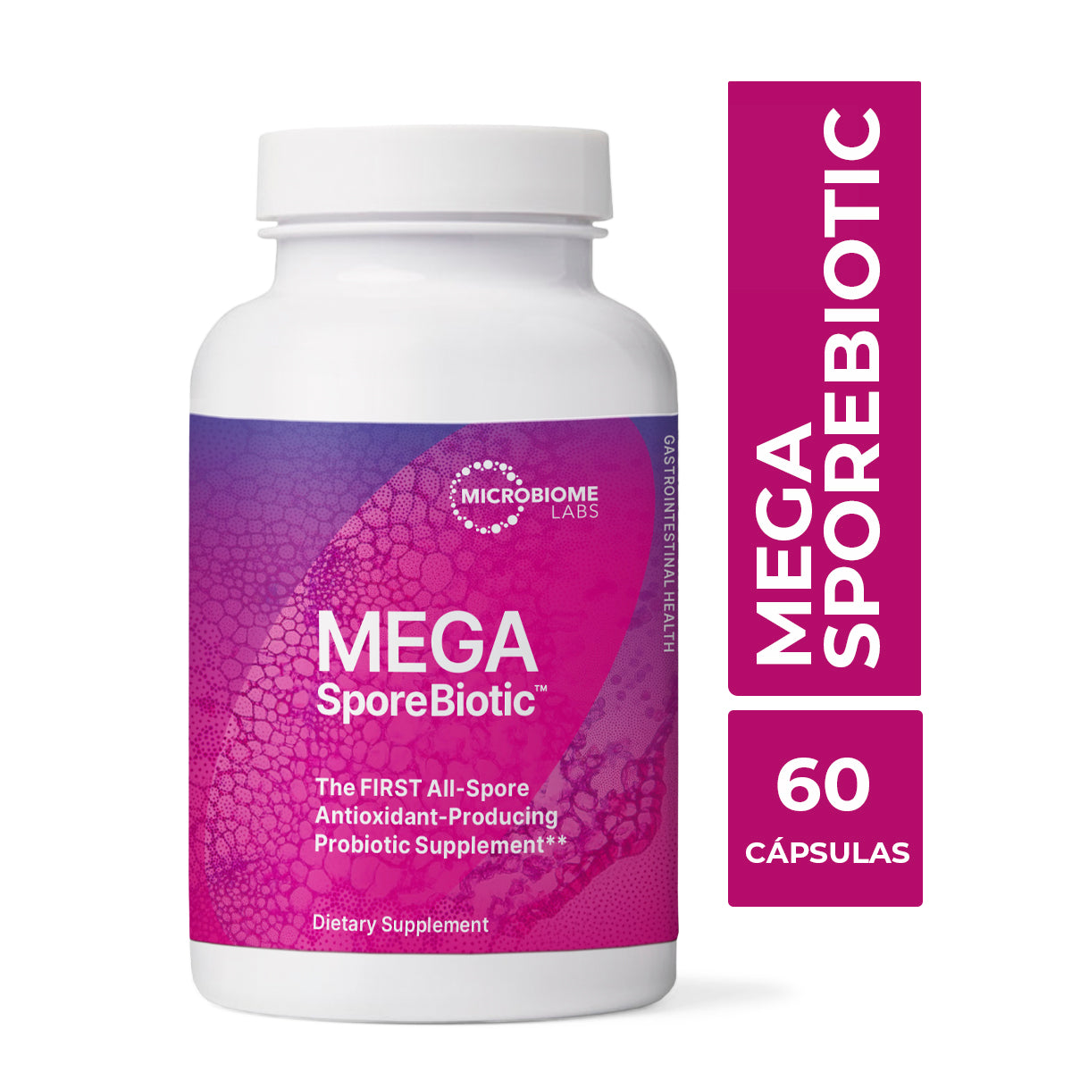 Microbiome Labs MegaSporeBiotic 60 cápsulas