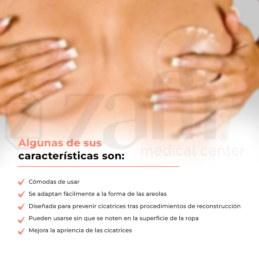 Láminas De Silicona Biodermis Scar Aid Para Areolas - Zafir Medical Center