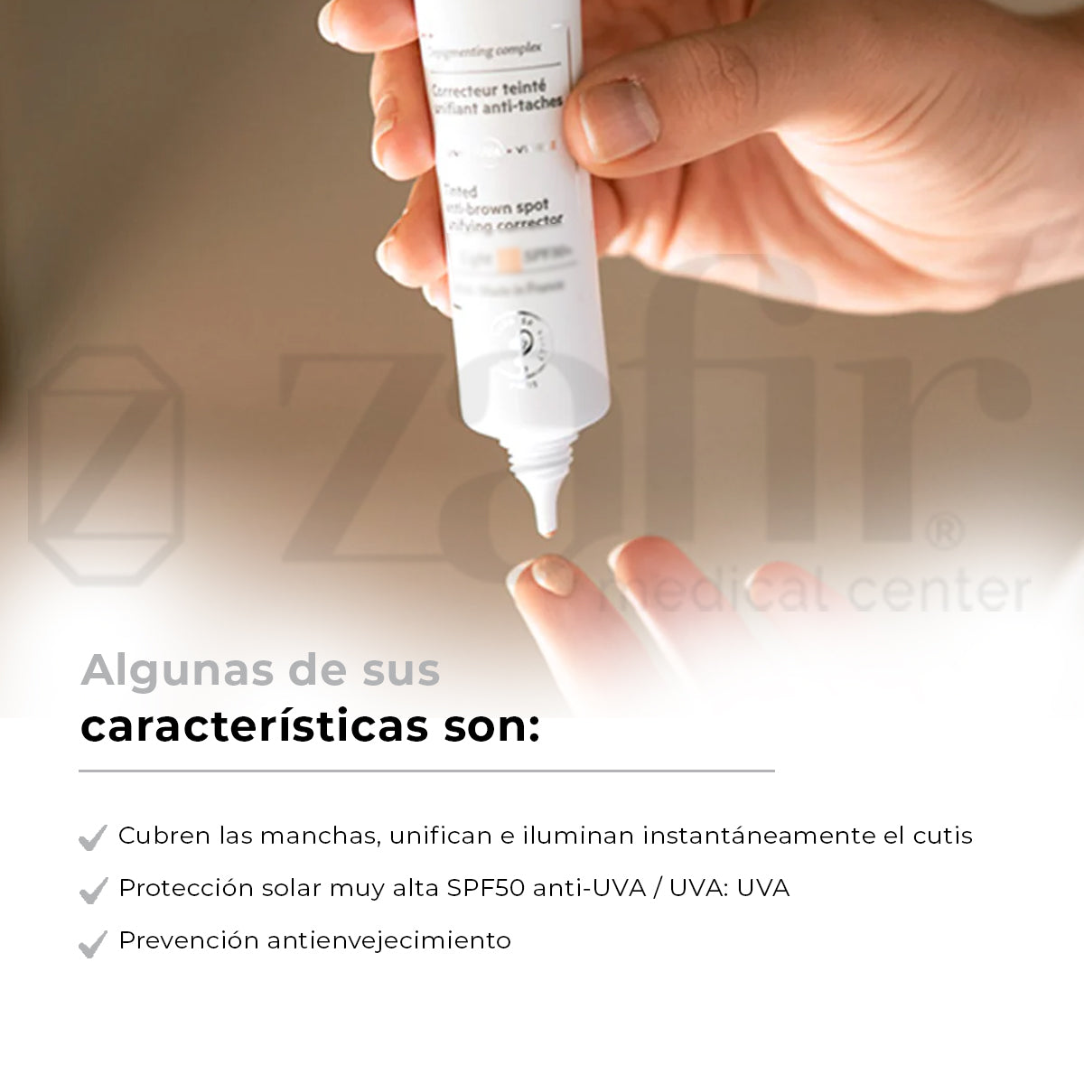 Clairial Cc Crema Anti Manchas Con Maquillaje Tono Medium