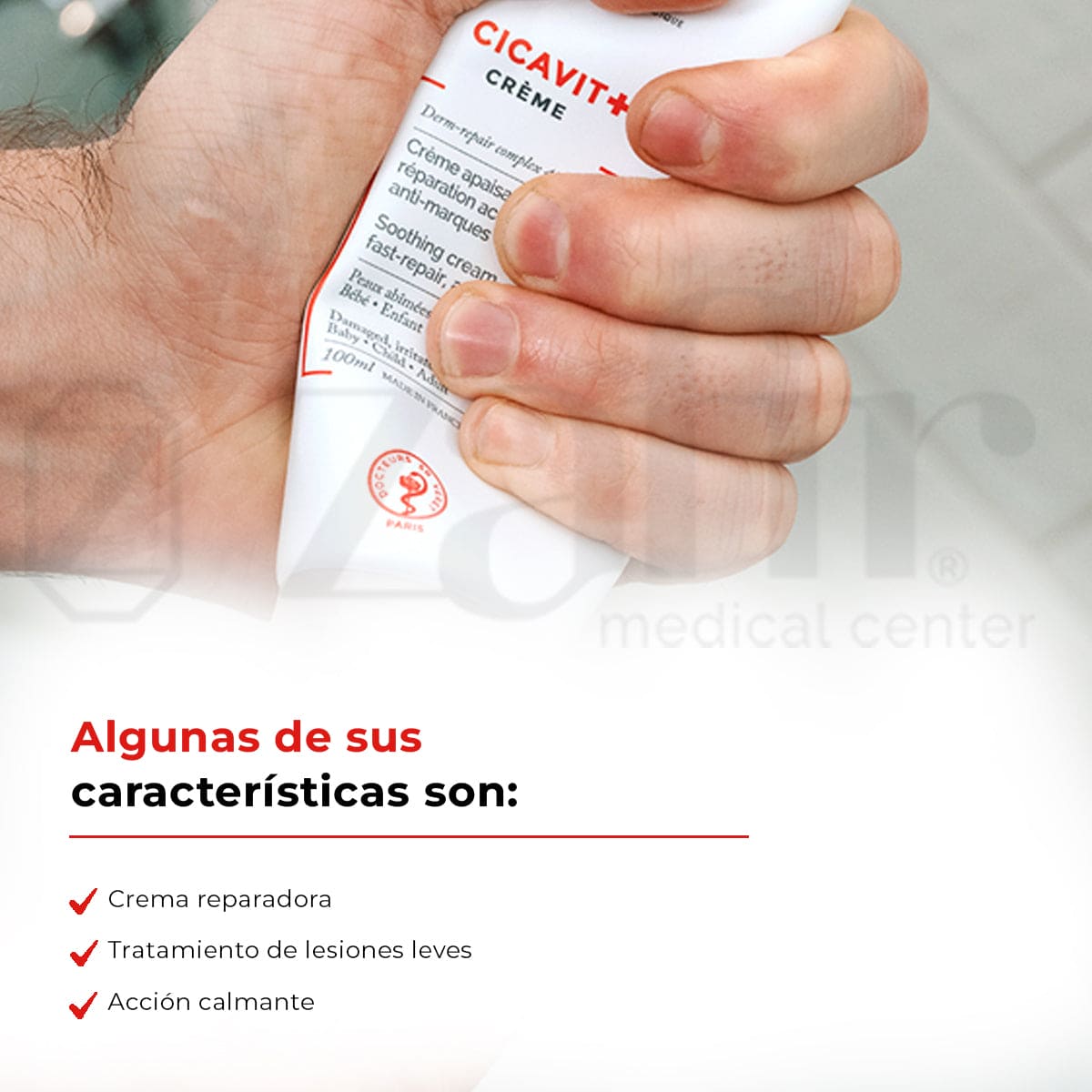 Crema Calmante Cicavit+ Crema Svr 40ml Para Piel Dañada Sensible