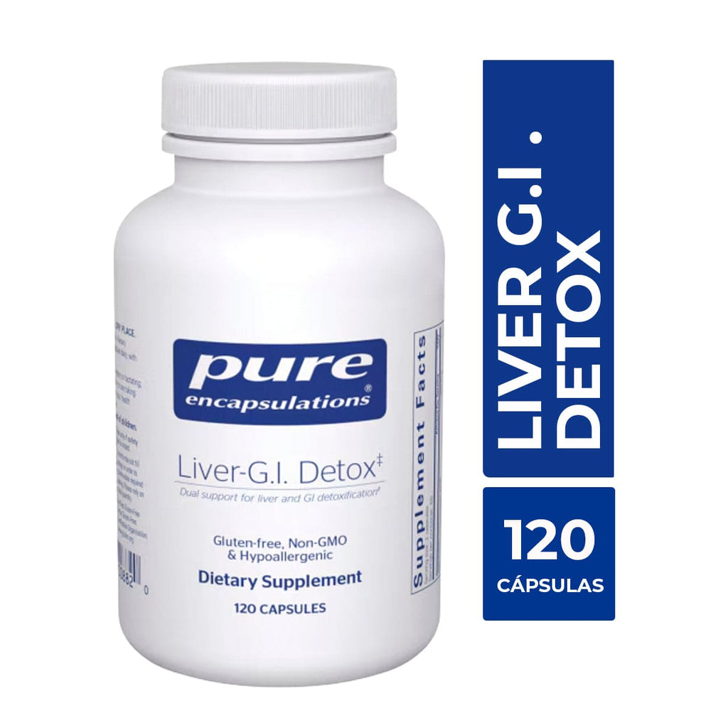 Pure Encapsulations Liver-G.I. Detox 120 cápsulas
