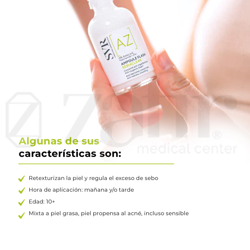 Tratamiento Concentrado Acné Svr Sebiaclear Suero Az 30 Ml
