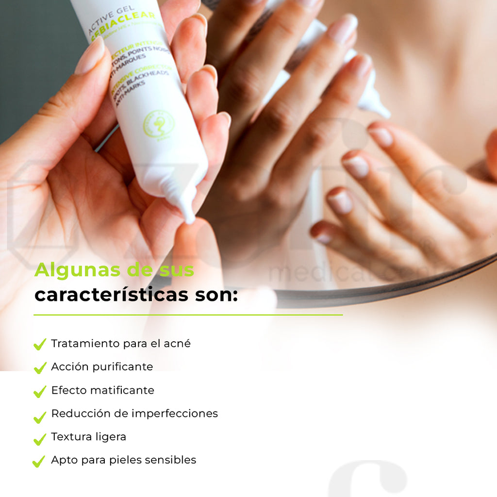 Corrector Intensivo Svr Sebiaclear Active Piel Grasa - Acne - Zafir Medical Center