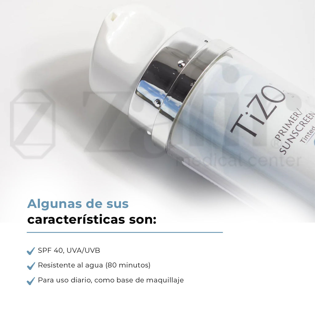 TiZO3 - Primer Sunscreen Tinted 40 SPF  85g