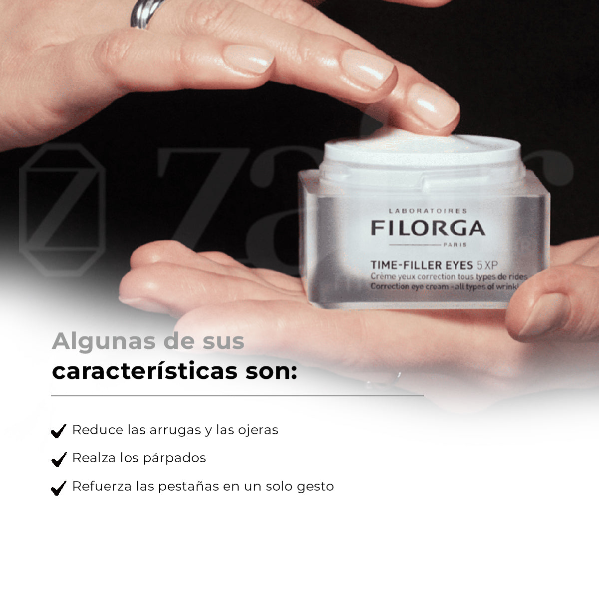 Crema Filorga Time-Filler Eyes 5xp Para Eliminar Ojeras y Arrugas De Los Ojos