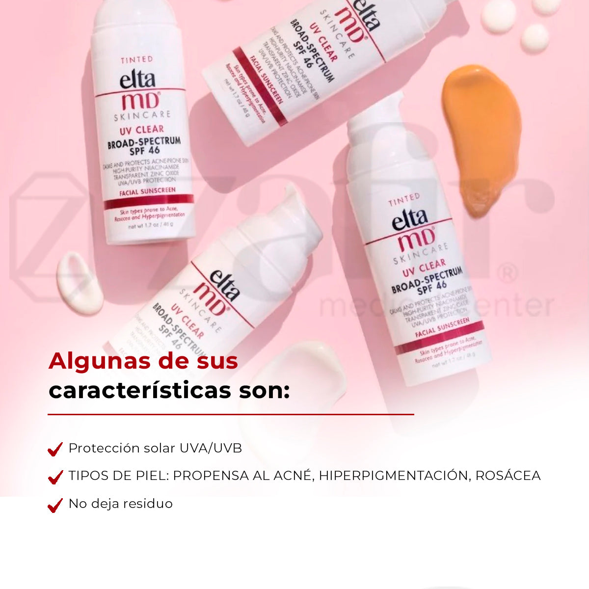 Protector Solar Facil Elta MD - UV Sin Tinte SPF 46