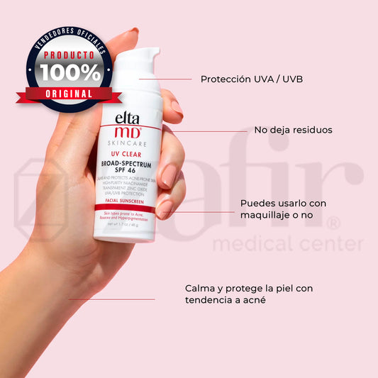 Elta MD - UV Clear con TINTE SPF 46