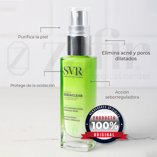 Suero Anti Imperfecciones Serum Sebiaclear SVR Para Piel Grasa