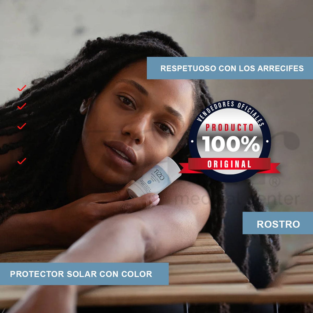 Protecto Solar TiZO - Mineral Stick Tinted (30 g) Con Tinta