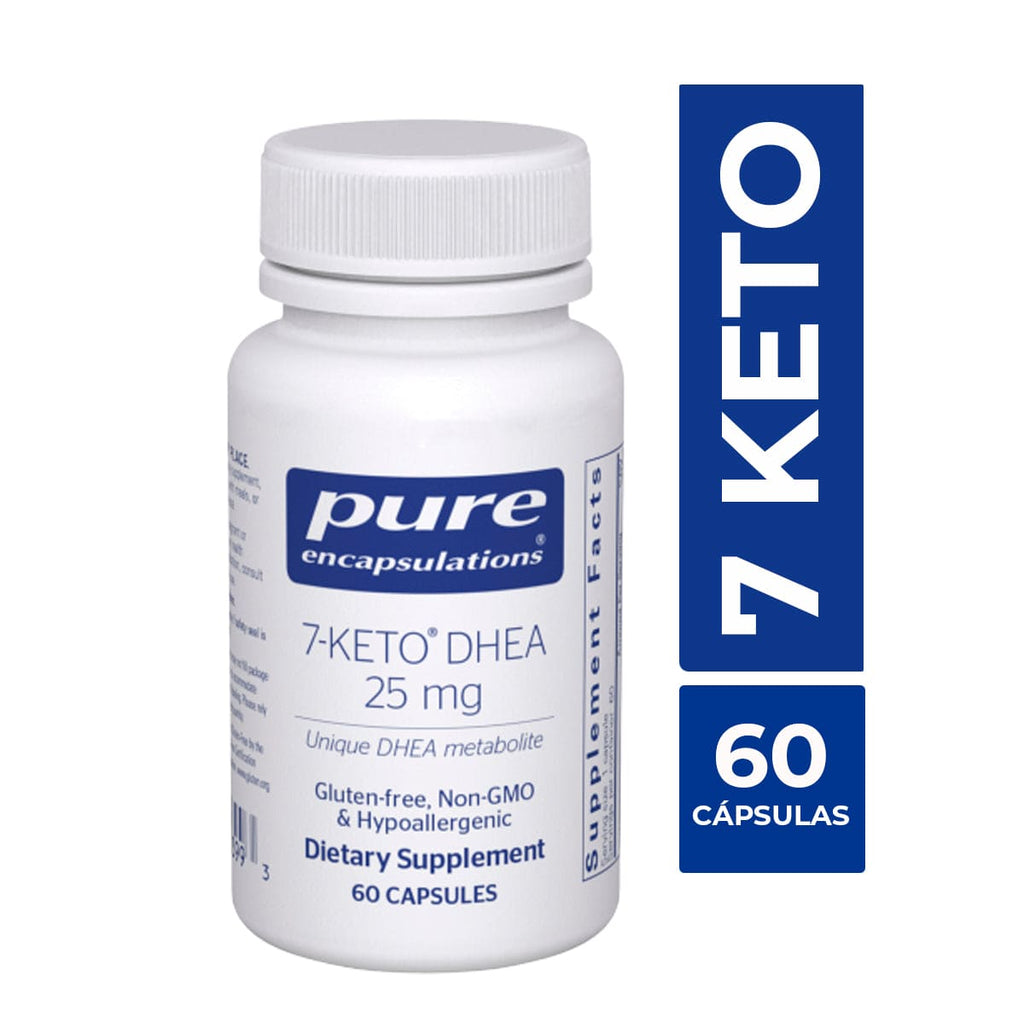 Pure Encapsulations 7-Keto Dhea 25 Mg 60 Cápsulas
