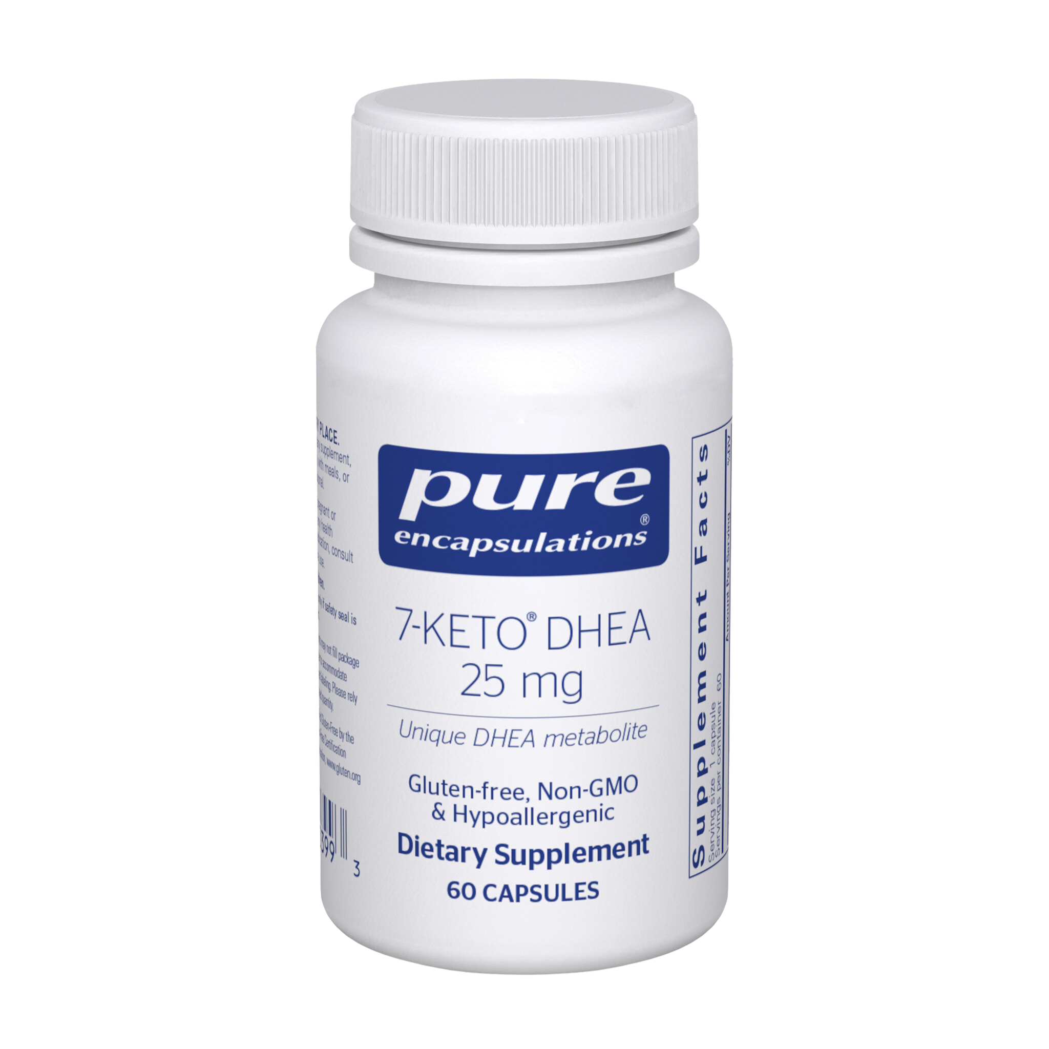 Pure Encapsulations 7-Keto Dhea 25 Mg 60 Cápsulas