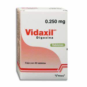 DIGOXINA 0.250 MG 20 TABLETAS VIDAXIL