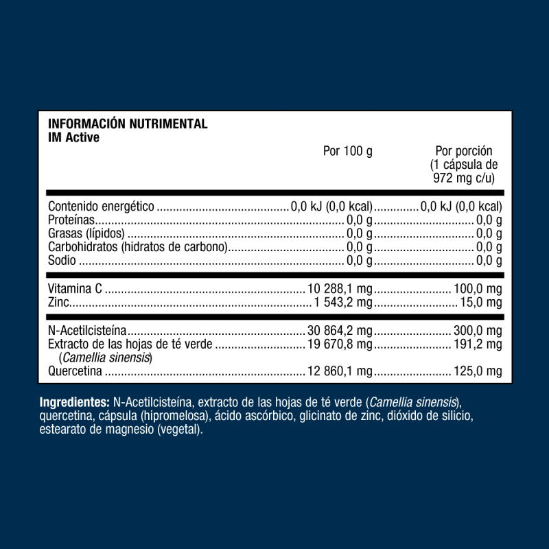 Metagenics IM ACTIVE 60 cápsulas