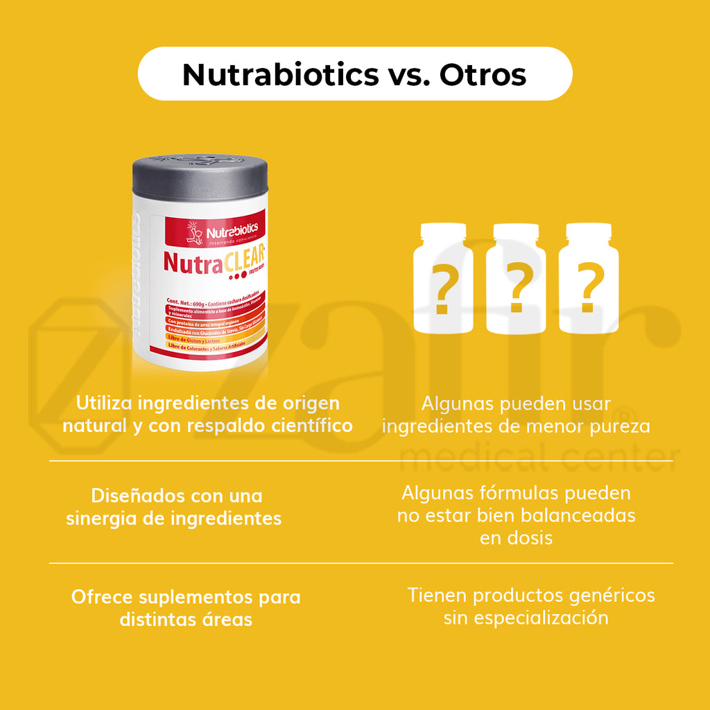 Nutrabiotics NutraCLEAR Frutos Rojos (690 g)