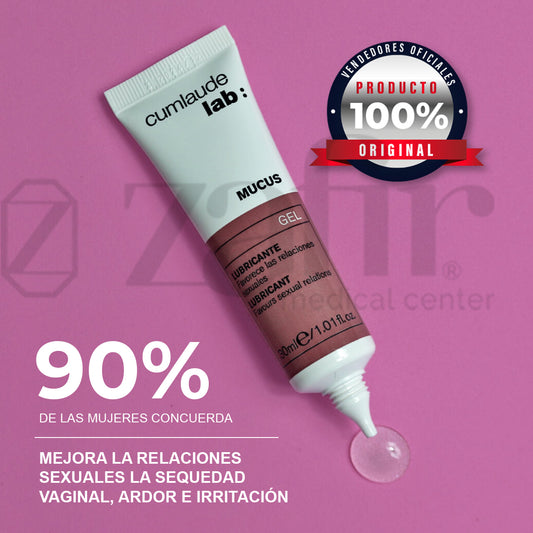 Gel Lubricante Íntimo Cumlaude Lab Mucus 30ml Hidratante