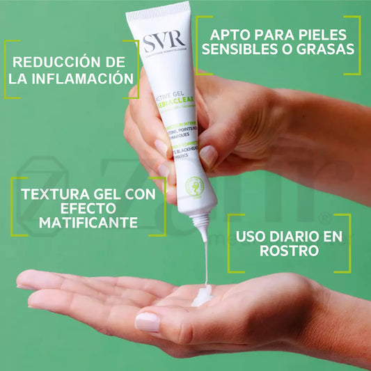 Corrector Intensivo Svr Sebiaclear Active Piel Grasa - Acne - Zafir Medical Center