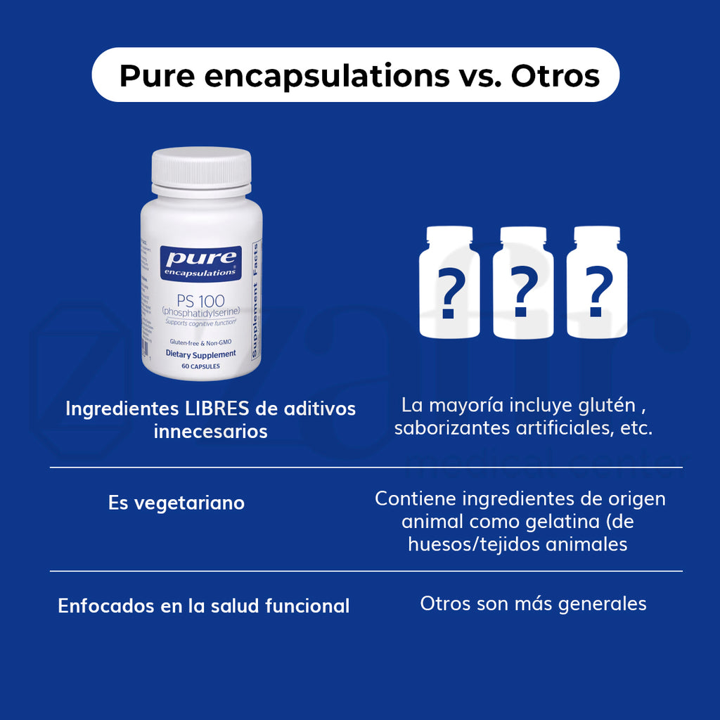 Pure Encapsulations PS 100 Phosphatidylserine