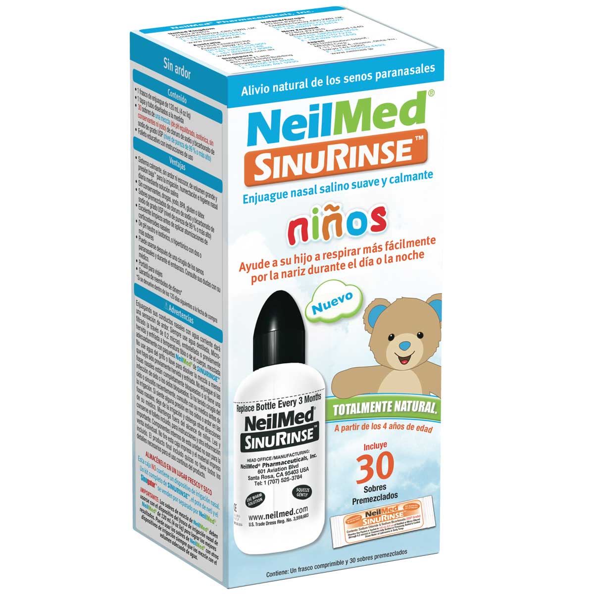 Sinus Rinse Kids 120ML 30 Sob Neilmed