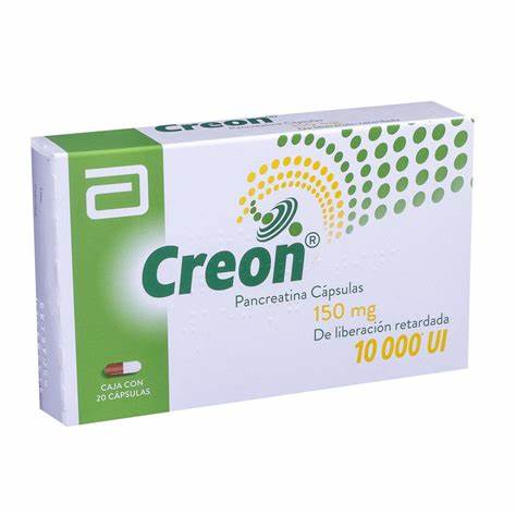 CREON 10,000 UI 150MG CAP C20