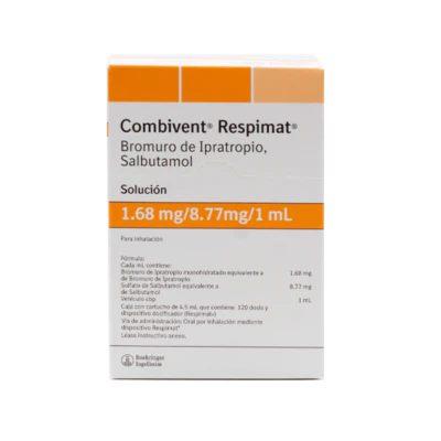 COMBIVENT RESPIMAT 1.68MG / 8.77MG INHALADOR | IPRATROPIO / SALBUTAMOL