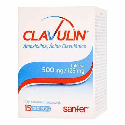 CLAVULIN 500 MG 15 TABS | AMOXICILINA 500MG / ACIDO CLAVULANICO