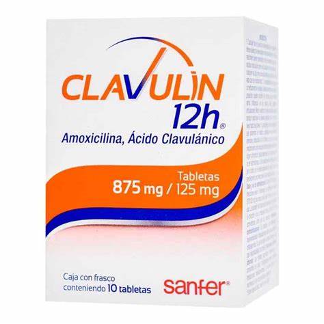 CLAVULIN 12H 875MG / 125MG 10 TABS | AMOXICILINA 875MG / ACIDO CLAVULANICO