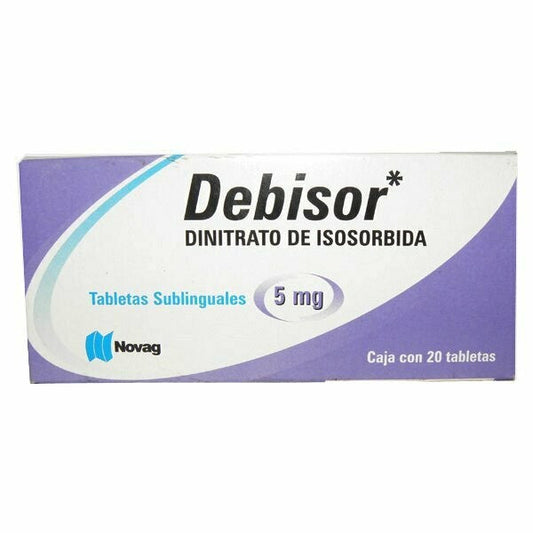 ISOSORBIDA 10.00 MG DEBISOR