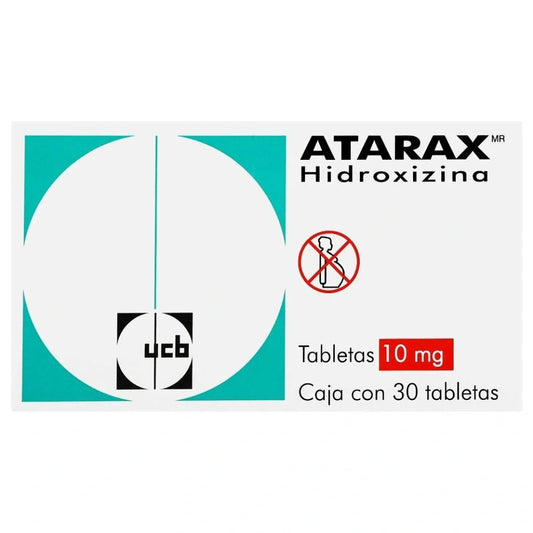 ATARAX 10 MG 30 GRAG | HIDROXICINA 10MG