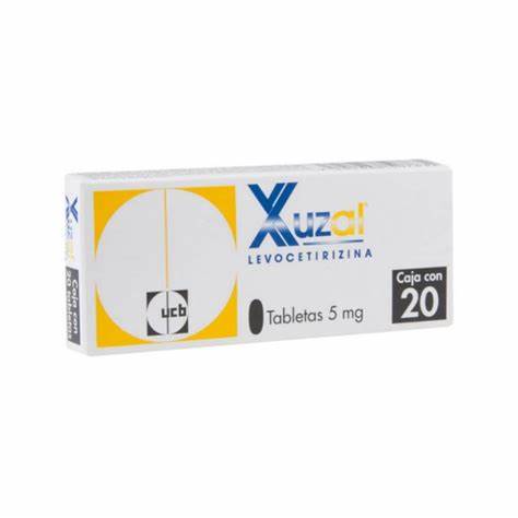 XUZAL 5 MG 20 TABS | LEVOCETIRIZINA 5MG