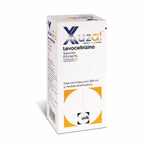 XUZAL 0.5MG INF SOL FCO 200 ML | LEVOCETIRIZINA 0.5MG